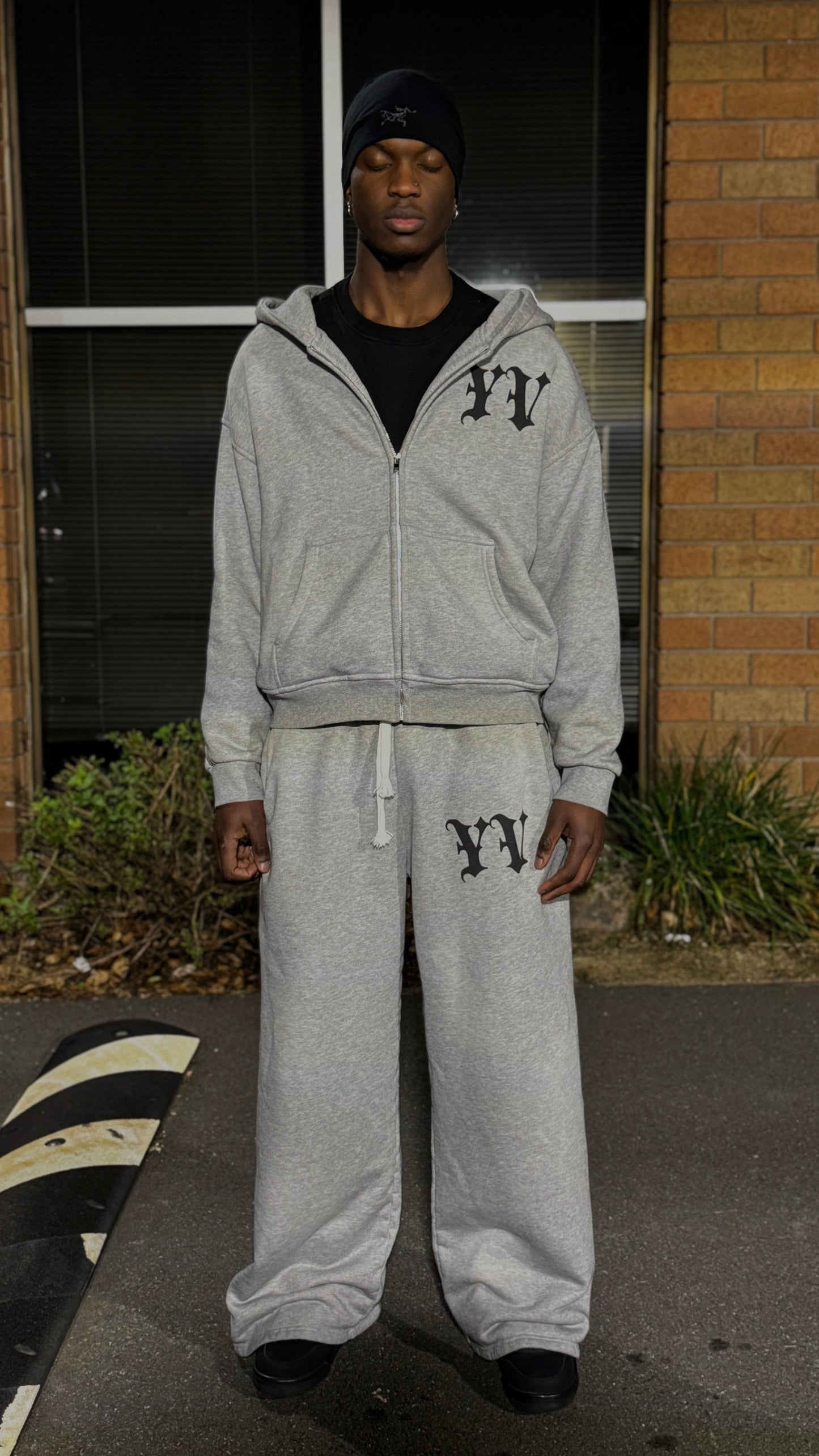 YV Grey Tracksuit Set
