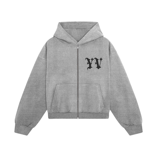 YV Grey Zip Up